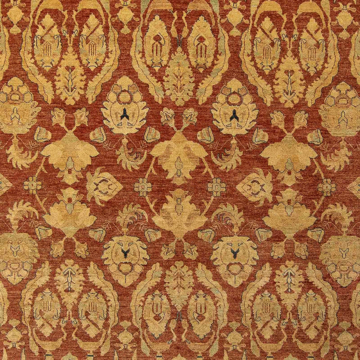 Persisk tæppe - Nomadisk - 407 x 330 cm - rust