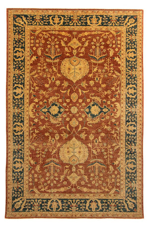 Persisk tæppe - Nomadisk - 414 x 282 cm - rust