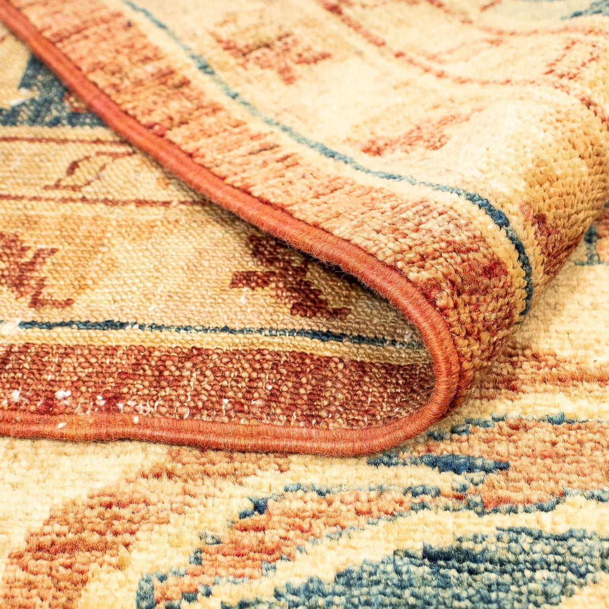 Persisk tæppe - Nomadisk - 414 x 282 cm - rust