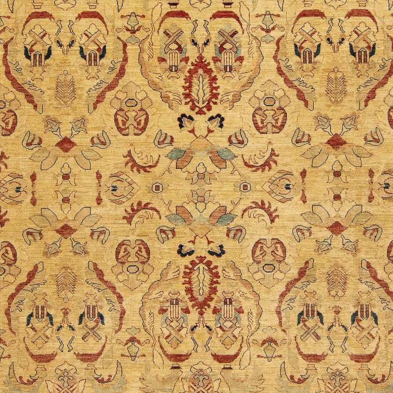 Persisk tæppe - Nomadisk - 362 x 293 cm - brun