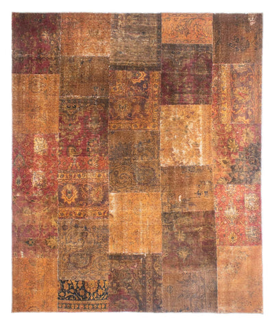 Patchwork-tæppe 246x296cm - Perserteppich Wollteppich