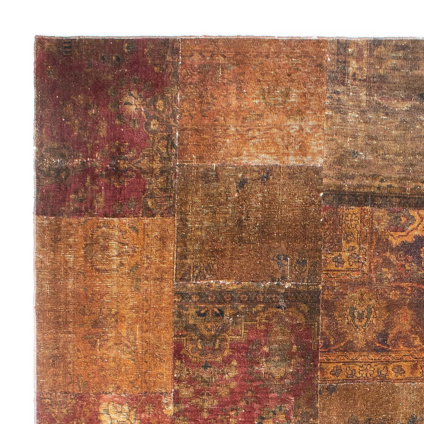 Patchwork-tæppe 296x246cm - Perserteppich Wollteppich