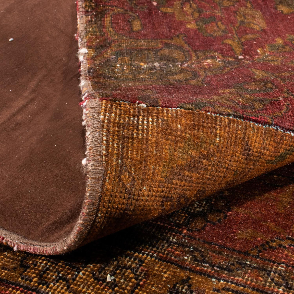 Patchwork-tæppe - 296 x 246 cm - flerfarvet