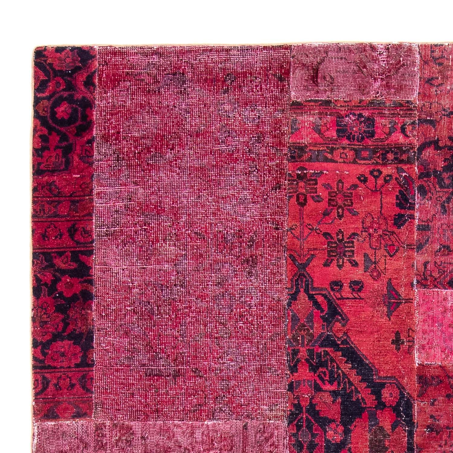 Patchwork-tæppe - 269 x 180 cm - flerfarvet
