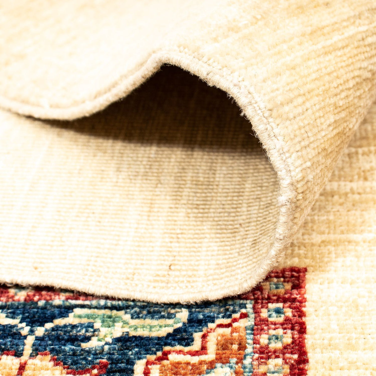 Persisk tæppe - Nomadisk firkantet  - 325 x 306 cm - beige