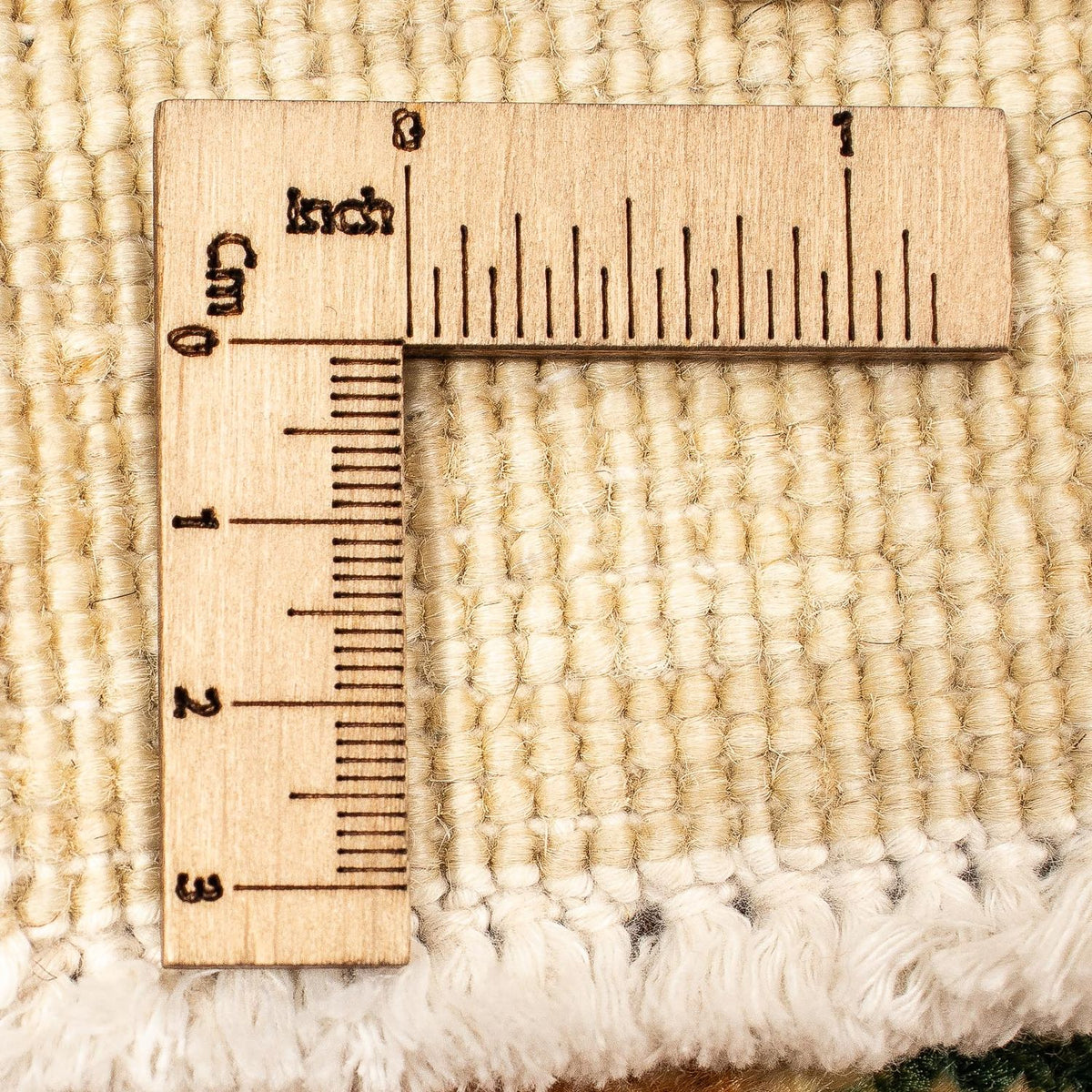 Persisk tæppe - Nomadisk firkantet  - 325 x 306 cm - beige