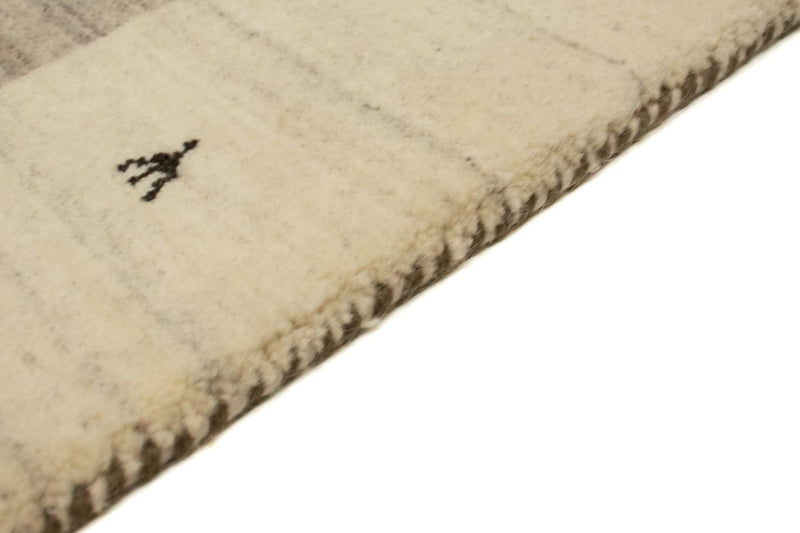 Gabbeh Tæppe - Loribaft Persisk - 160 x 90 cm - beige