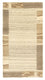 Nepal Tæppe - 140 x 70 cm - beige