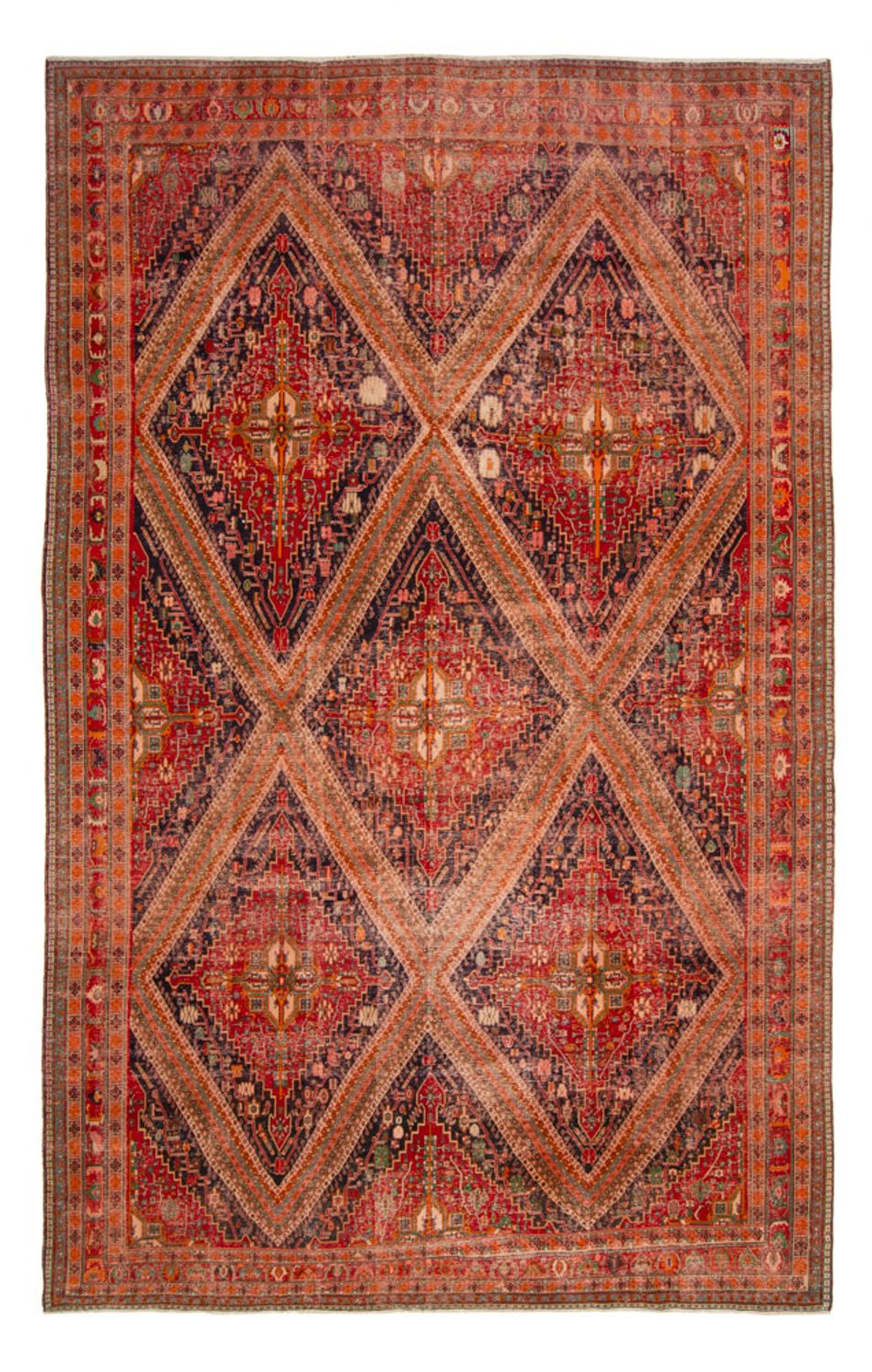 Persisk tæppe - Nomadisk - 477 x 300 cm - beige