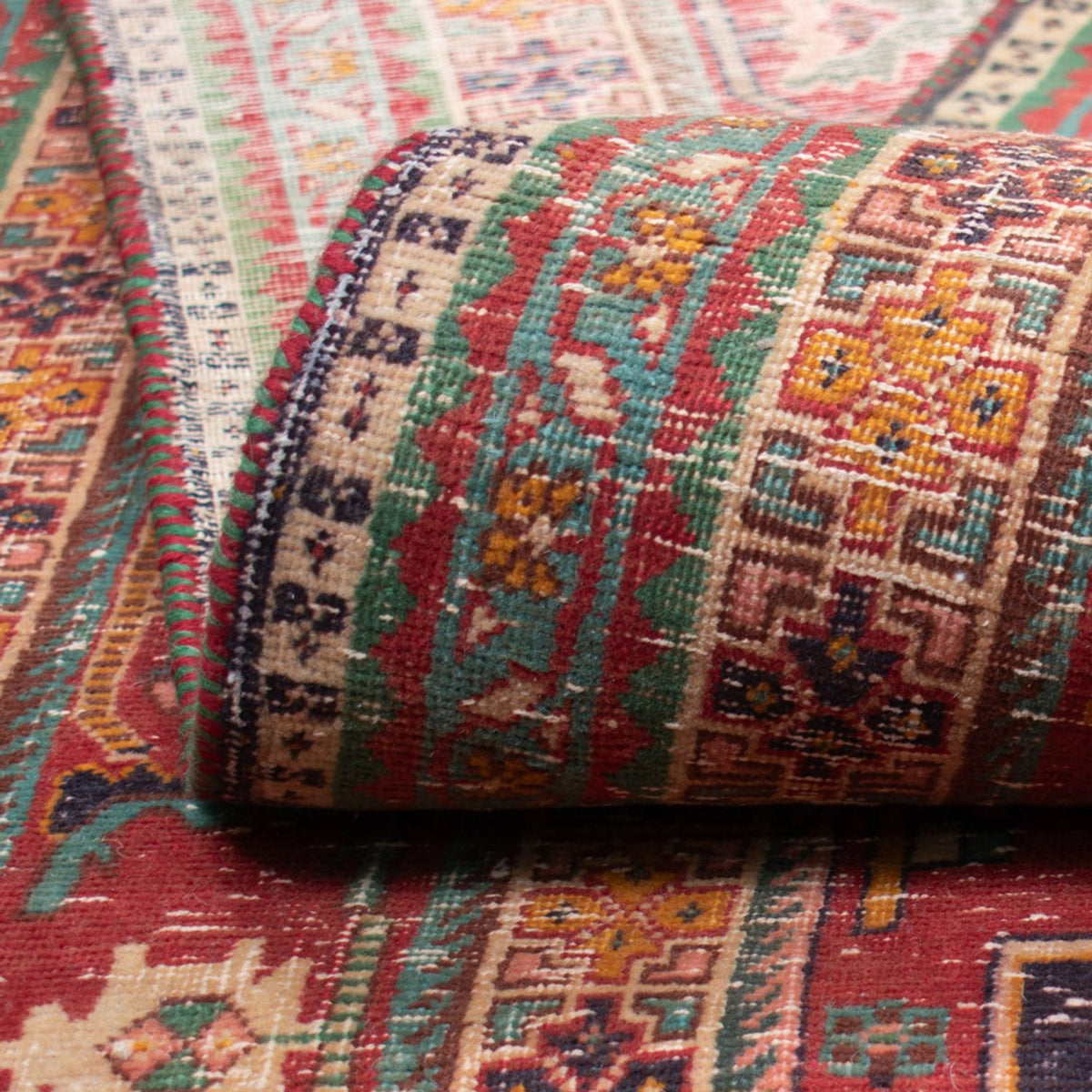 Persisk tæppe - Nomadisk - 477 x 300 cm - beige