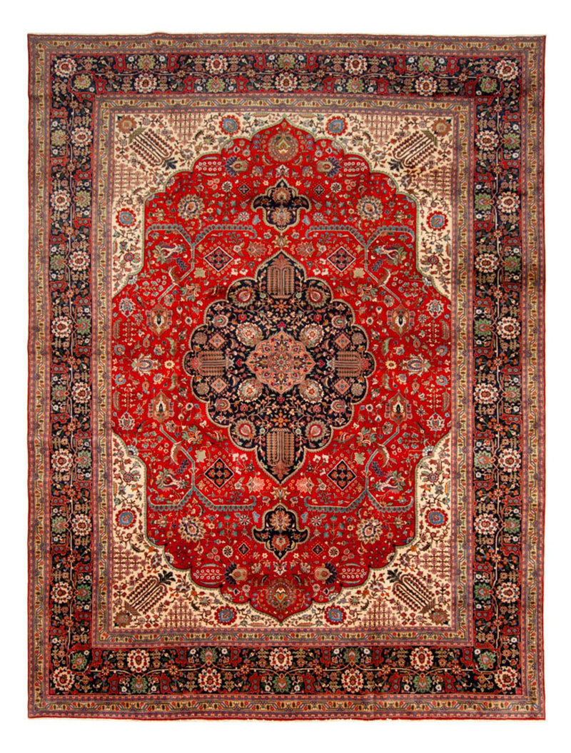 Persisk tæppe - Tabriz - Royal - 490 x 352 cm - rød