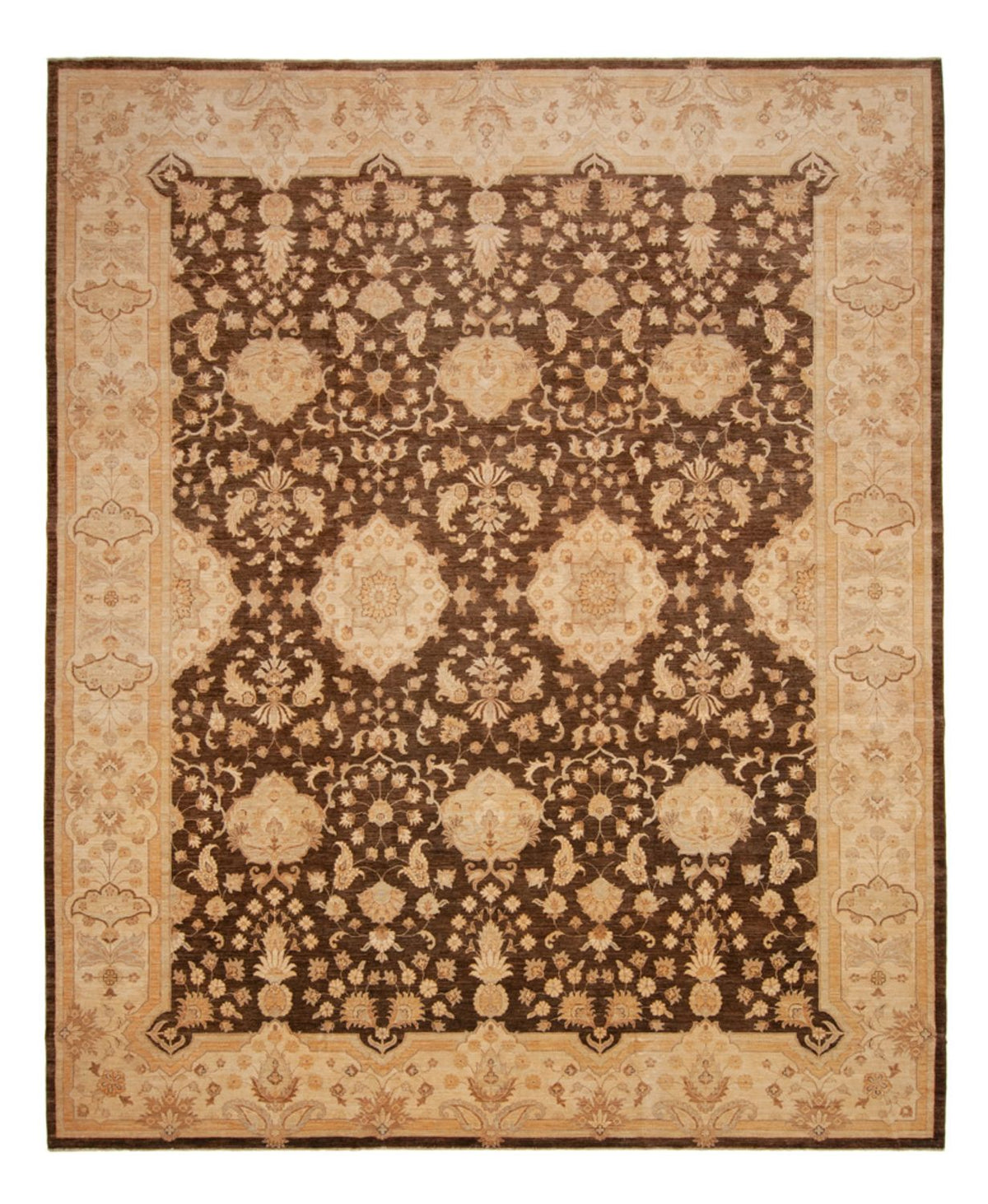 Ziegler Carpet - 465 x 368 cm - brun