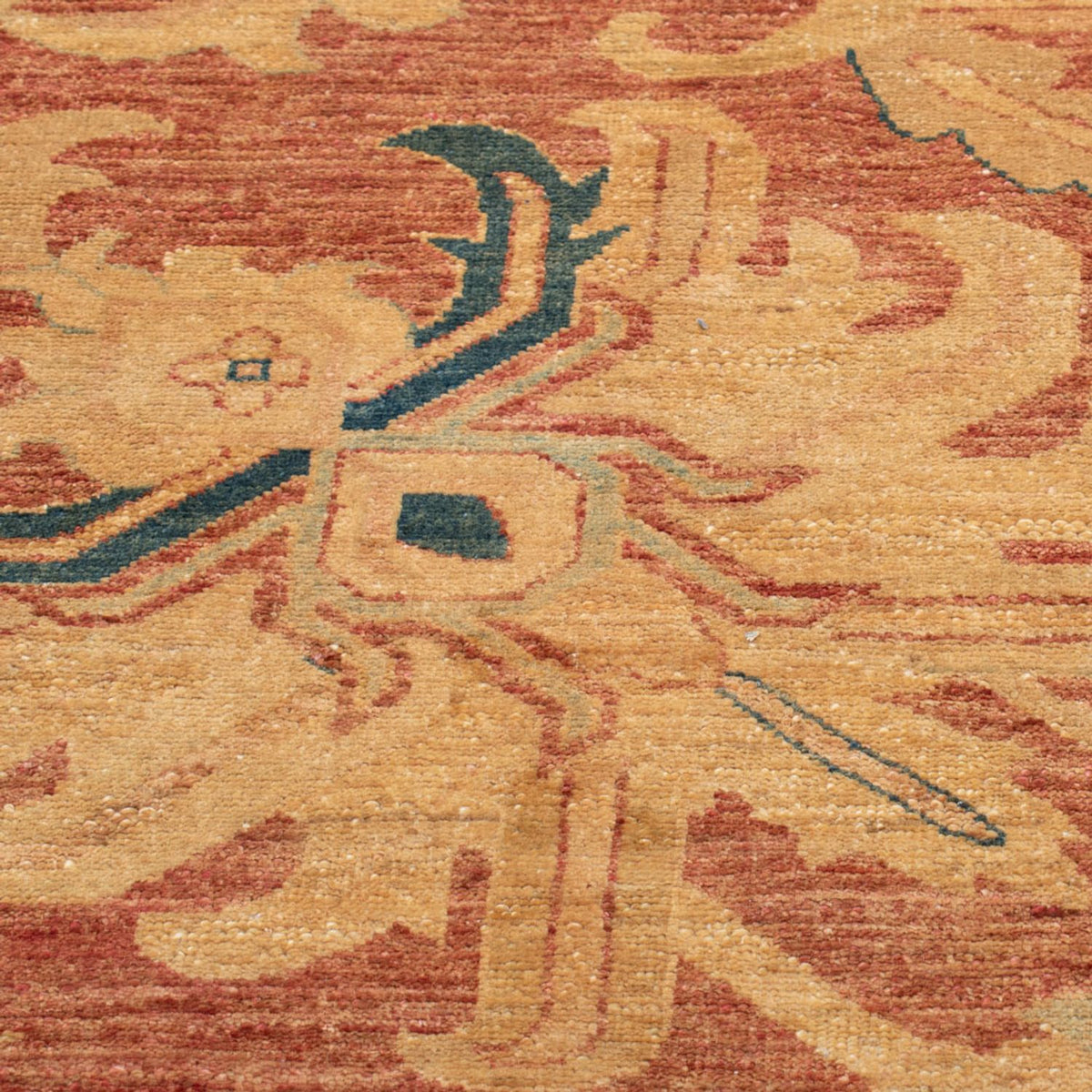 Ziegler Carpet - 453 x 285 cm - rust