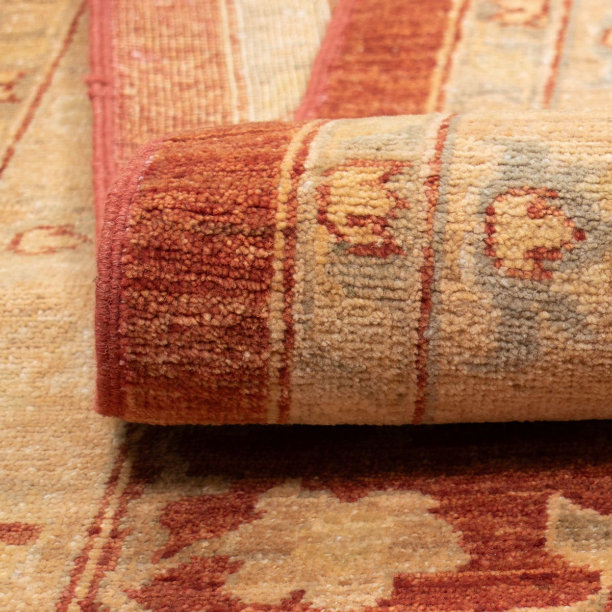 Ziegler Carpet - 443 x 349 cm - rust