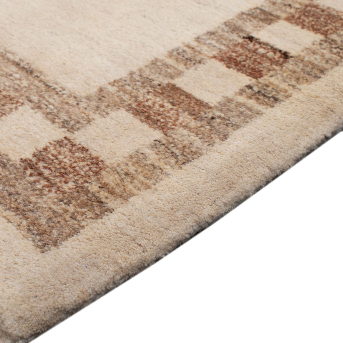 Gabbeh-tæppe - Persisk - 122 x 80 cm - beige