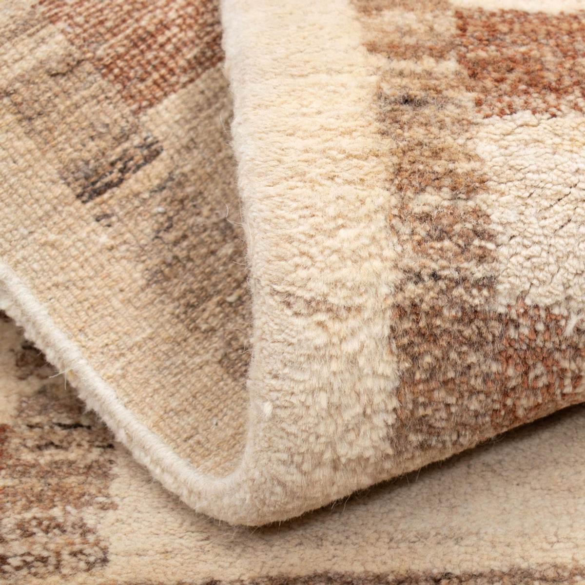 Gabbeh-tæppe - Persisk - 122 x 80 cm - beige