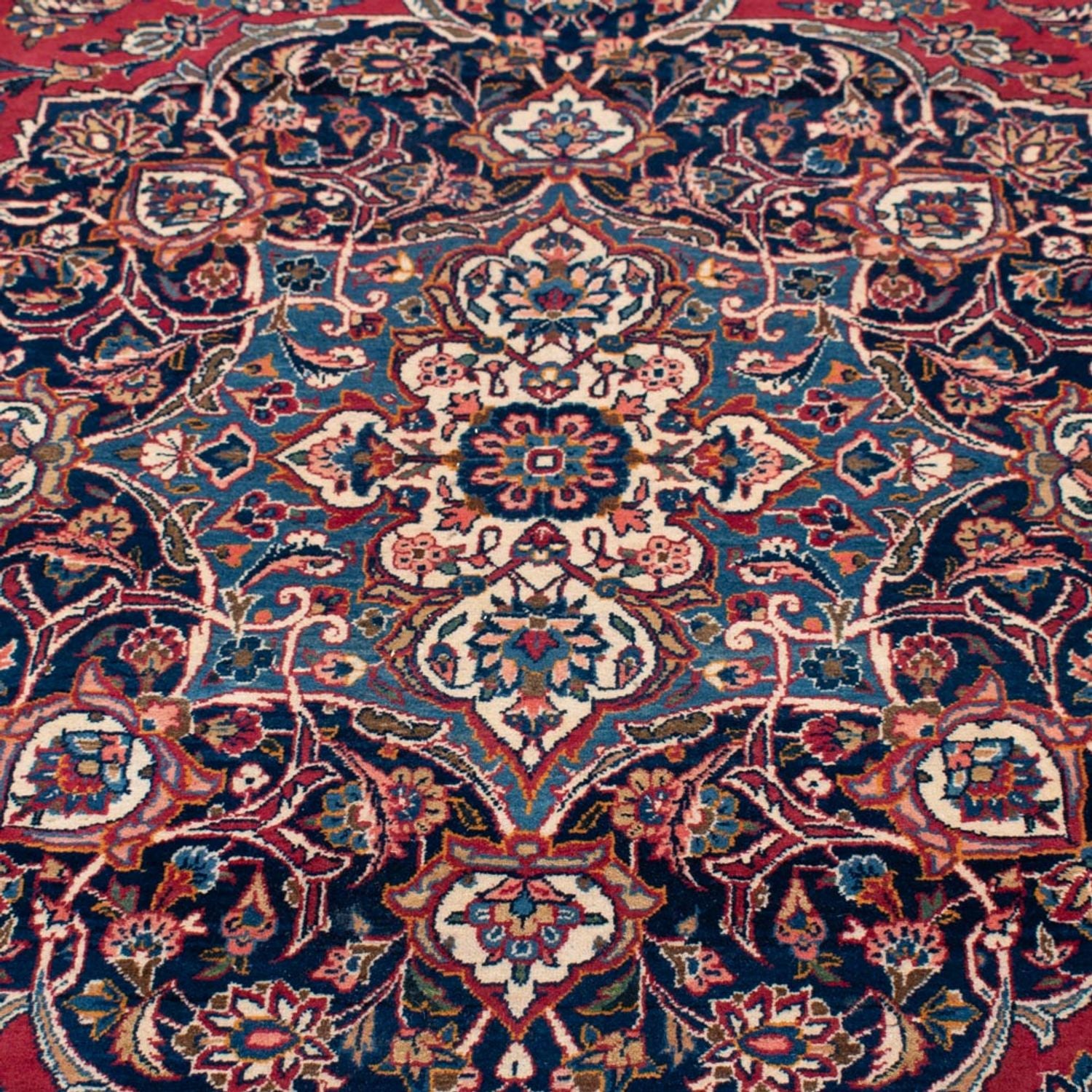 Persisk tæppe - Keshan - 467 x 328 cm - rød