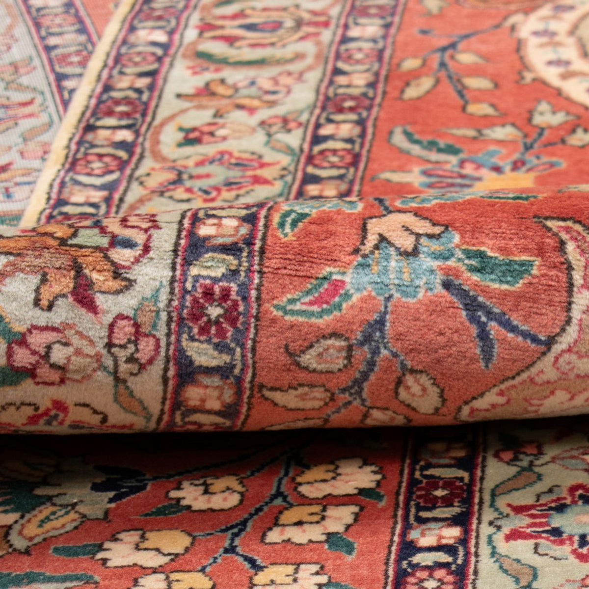 Persisk tæppe - Tabriz - Royal - 486 x 350 cm - beige