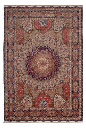 Persisk tæppe - Tabriz - Royal - 498 x 344 cm - flerfarvet