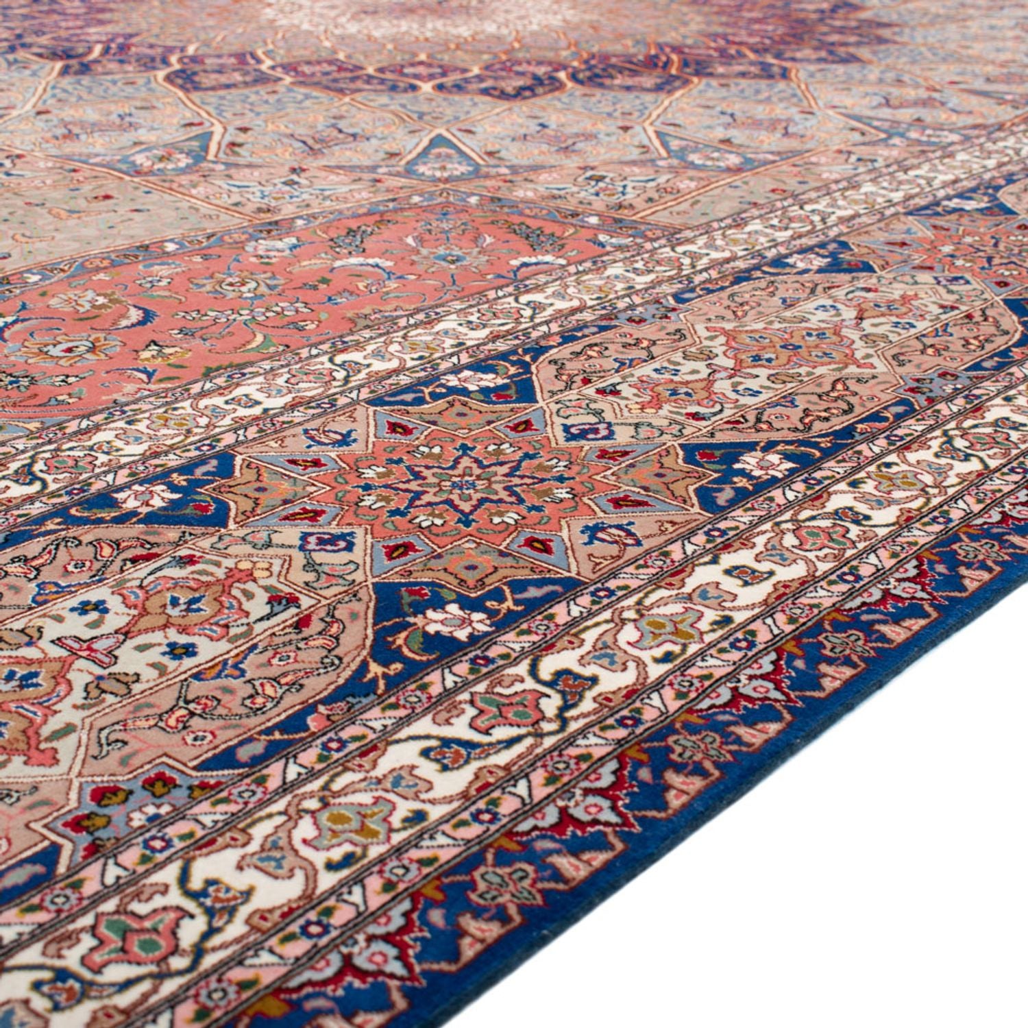 Persisk tæppe - Tabriz - Royal - 498 x 344 cm - flerfarvet