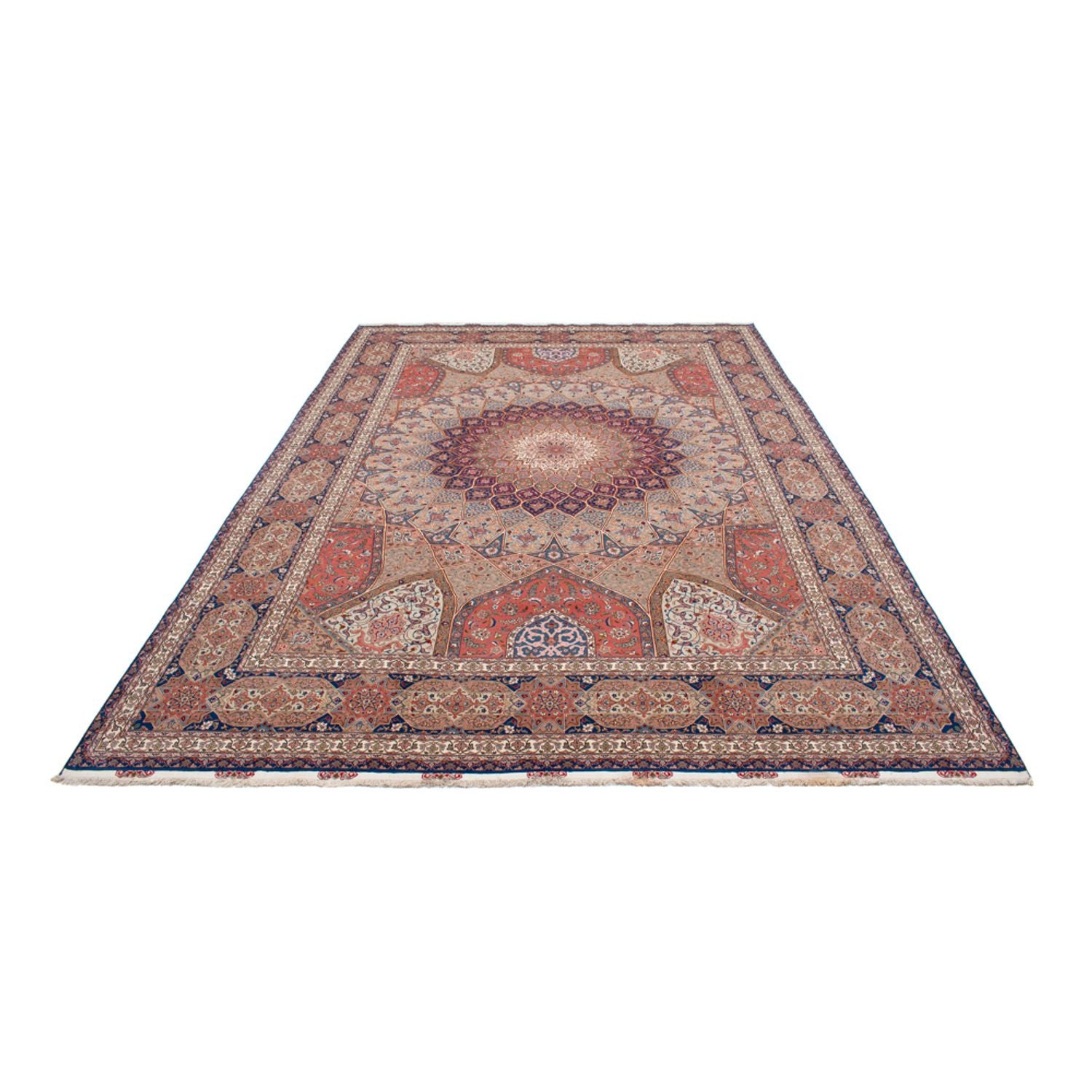 Persisk tæppe - Tabriz - Royal - 498 x 344 cm - flerfarvet