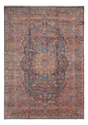 Persisk tæppe - Royal - 494 x 345 cm - blå