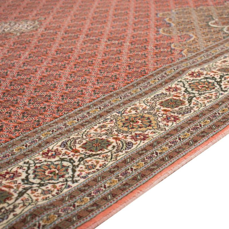 Persisk tæppe - Tabriz - Royal - 600 x 200 cm - rød