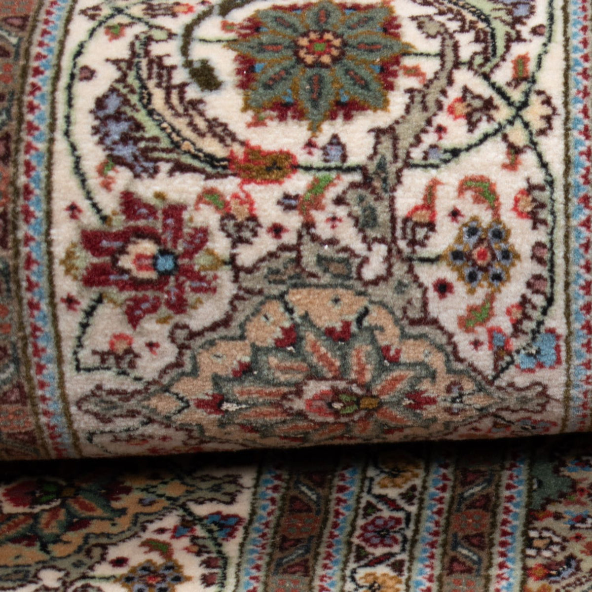 Persisk tæppe - Tabriz - Royal - 600 x 200 cm - rød