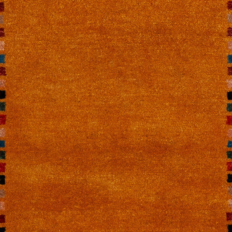 Gabbeh Teppich - Loribaft Perser - 118 x 84 cm - gold