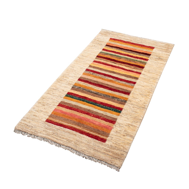 Gabbeh Teppich - Loribaft Perser - 137 x 74 cm - mehrfarbig