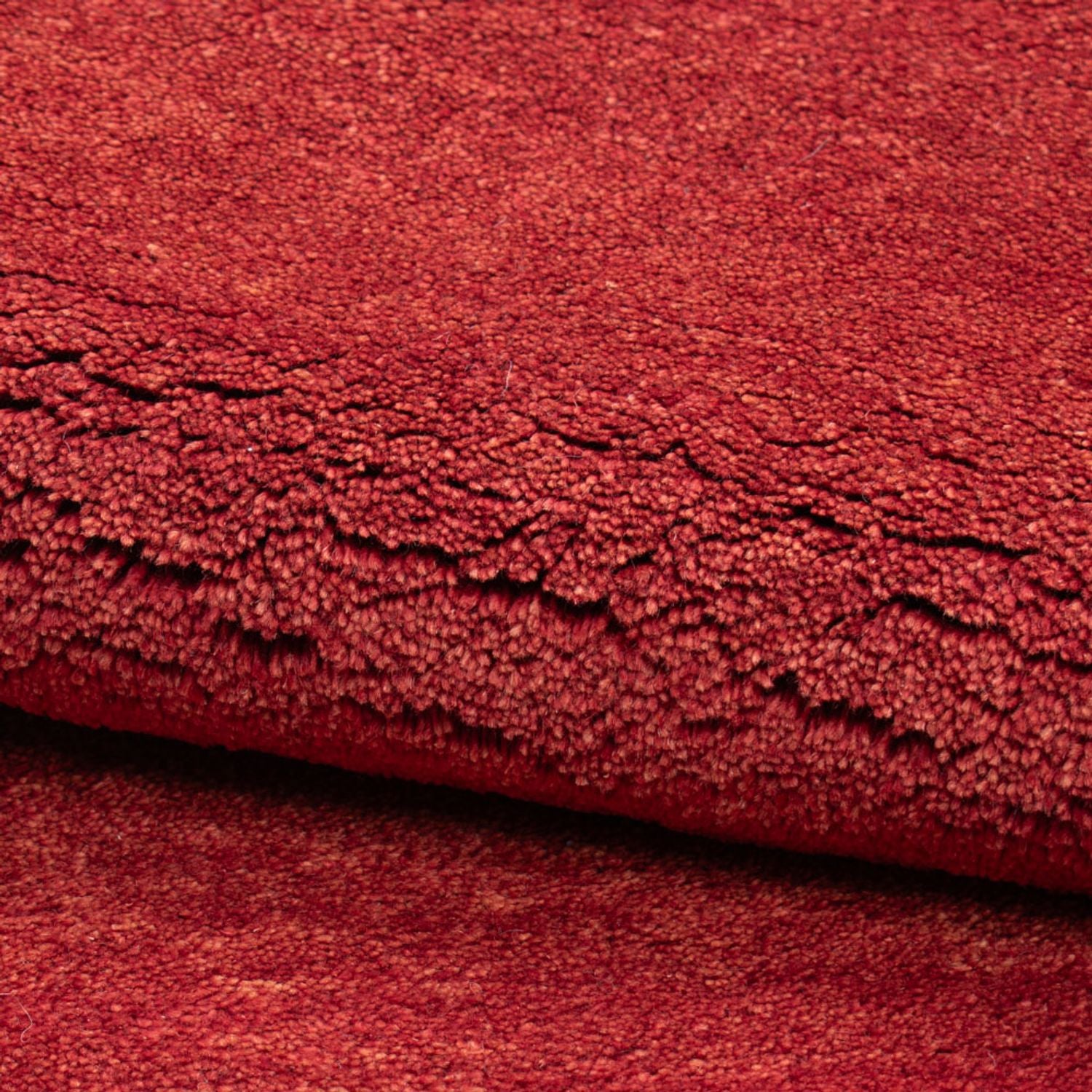 Gabbeh Teppich - Loribaft Perser - 125 x 82 cm - rot
