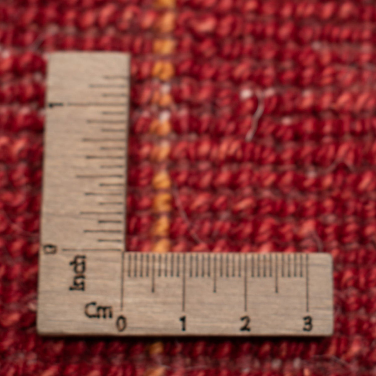 Gabbeh Tæppe - Loribaft Persisk - 126 x 85 cm - rød