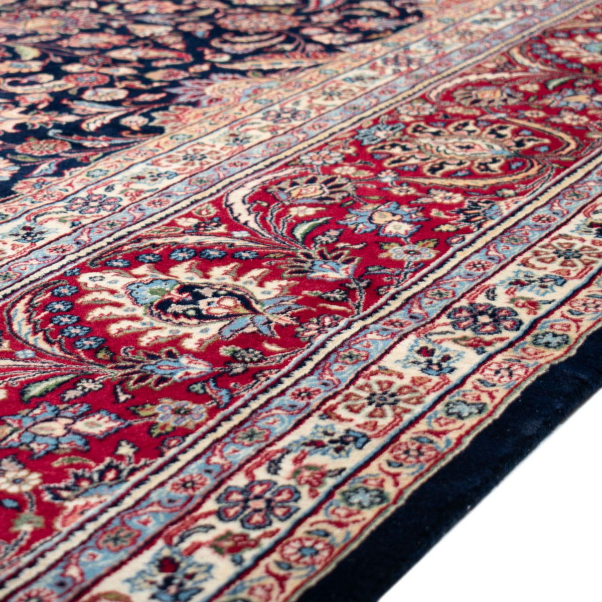 Persisk tæppe - Classic - 503 x 342 cm - mørkeblå