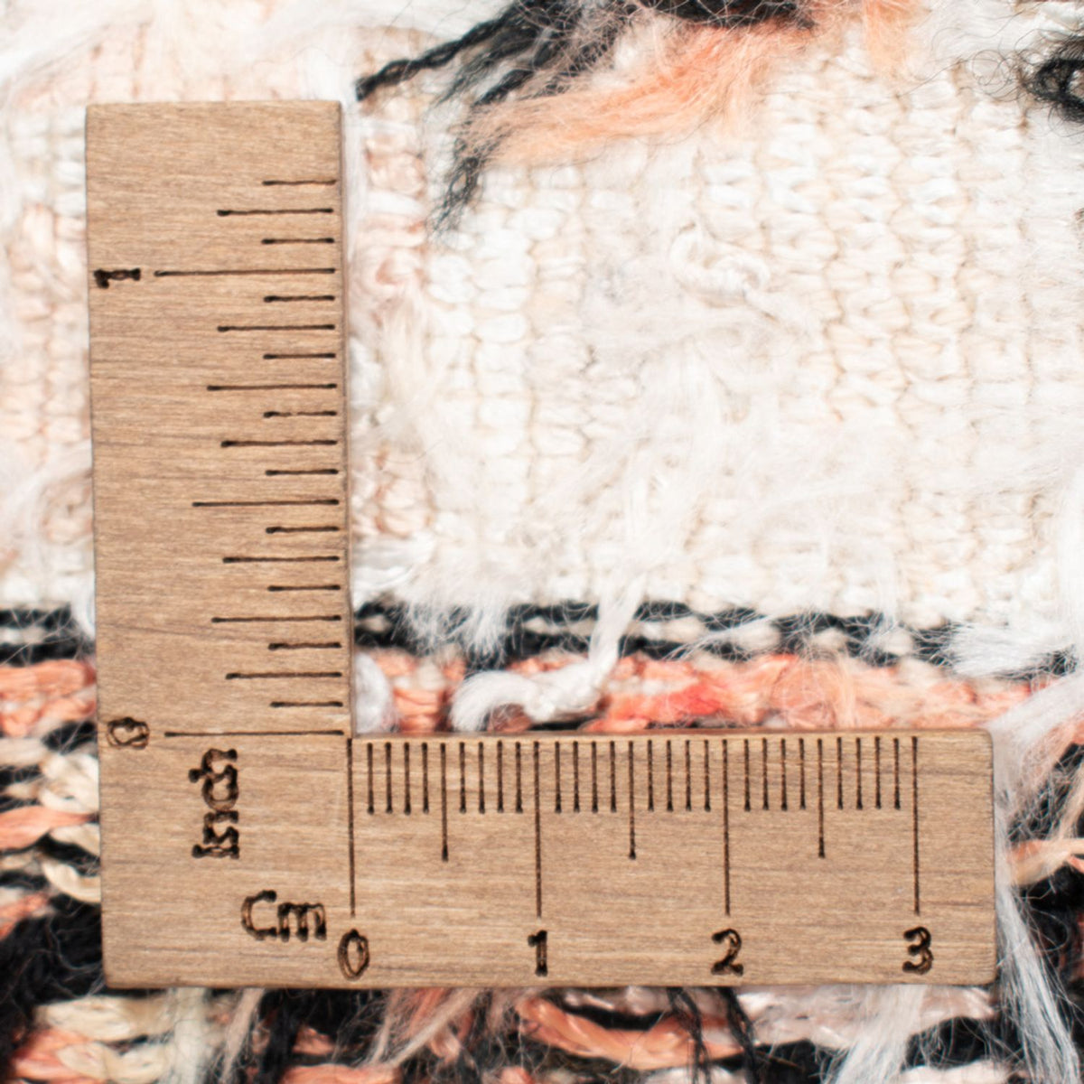 Kelim-tæppe - orientalsk - 107 x 63 cm - beige