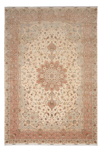 Persisk tæppe - Tabriz - Premium - 600 x 394 cm - beige