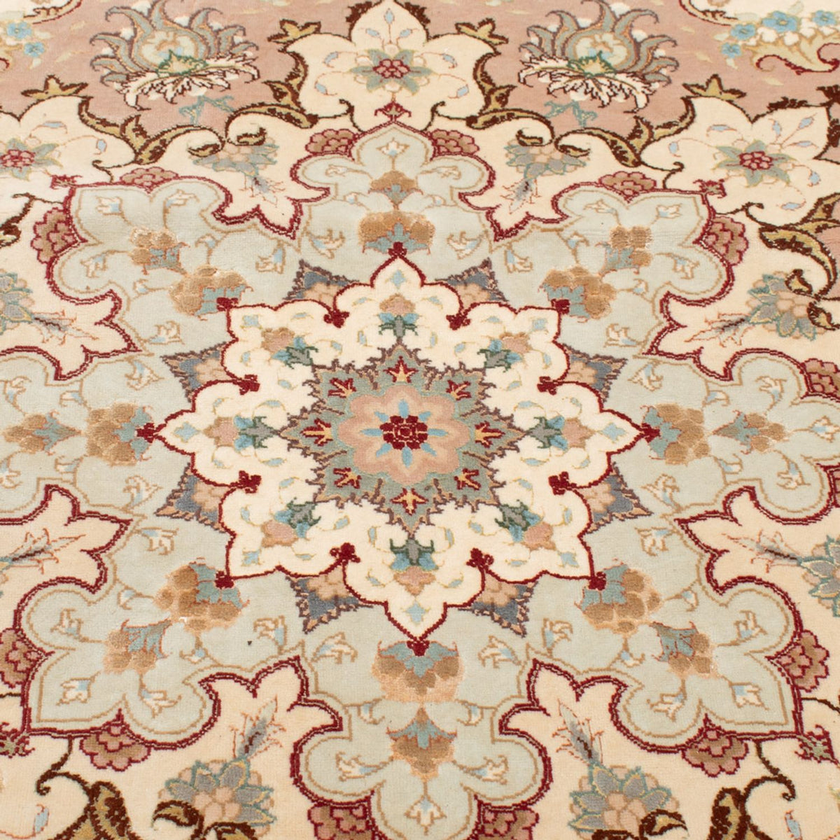 Persisk tæppe - Tabriz - Premium - 600 x 394 cm - beige