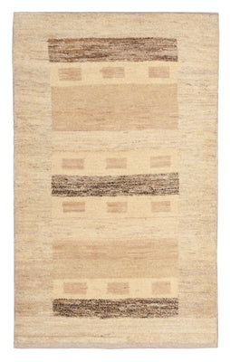 Gabbeh Tæppe - Loribaft Persisk - 125 x 78 cm - beige