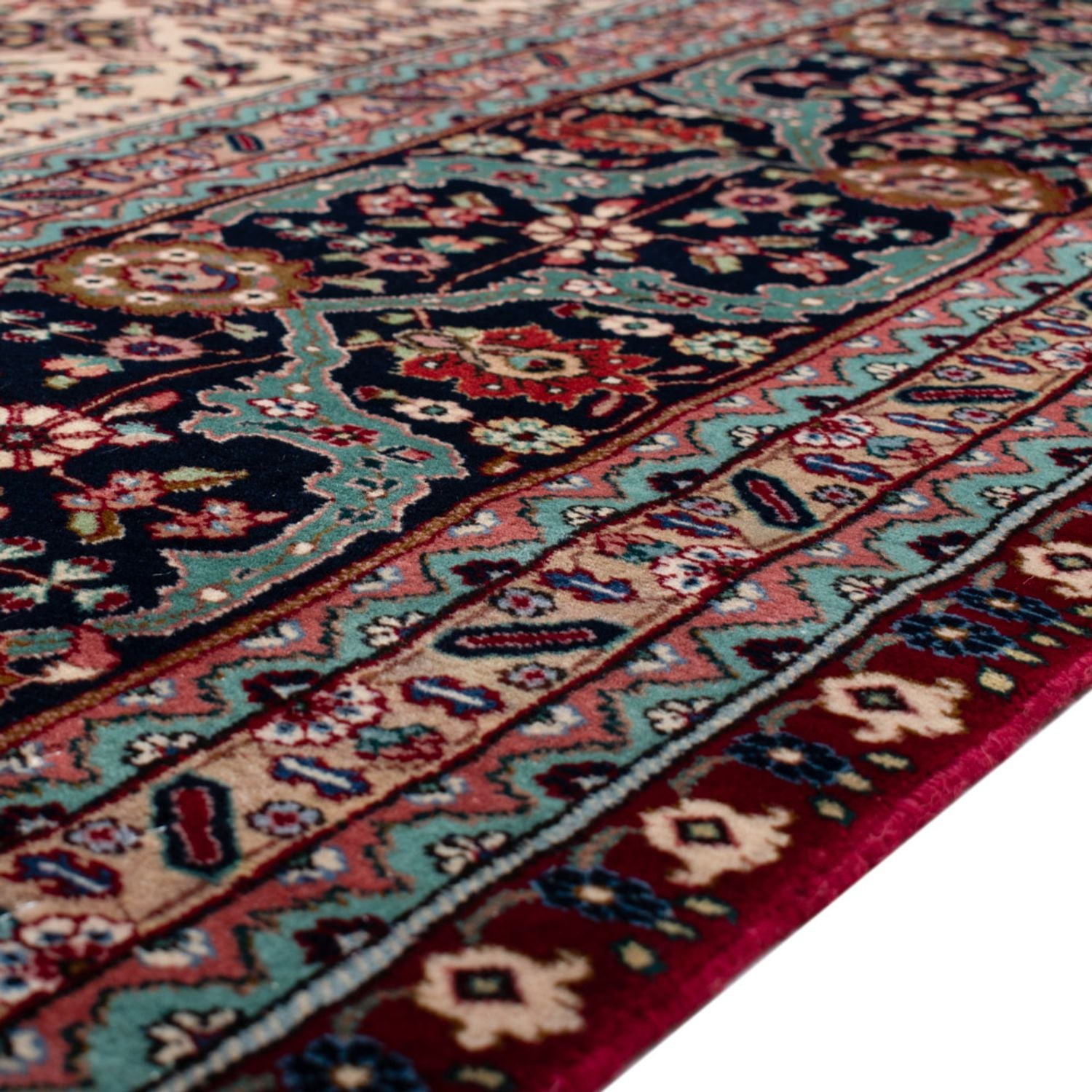 Persisk tæppe - Tabriz - 525 x 350 cm - rød