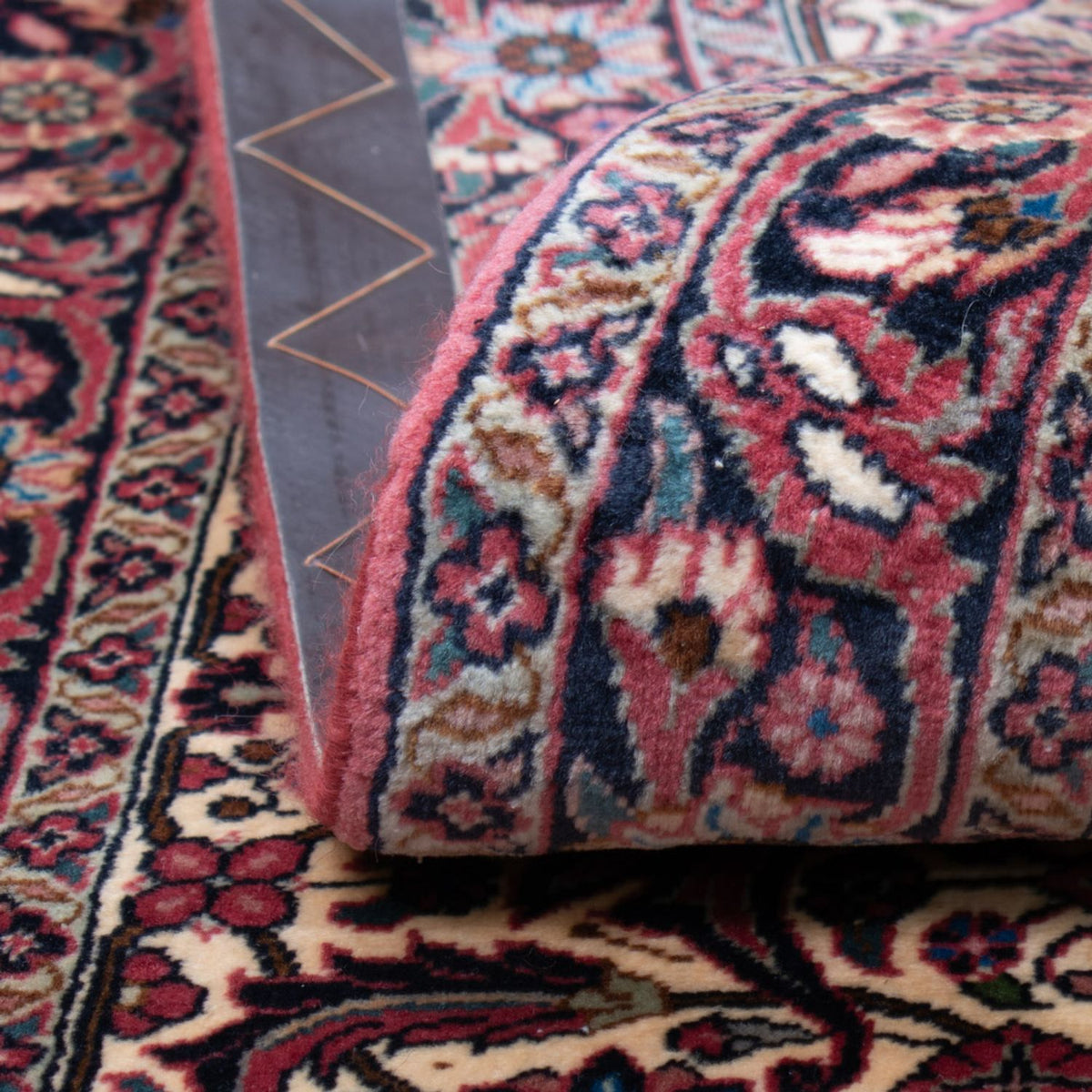 Persisk tæppe - Bijar - Royal - 482 x 256 cm - brun