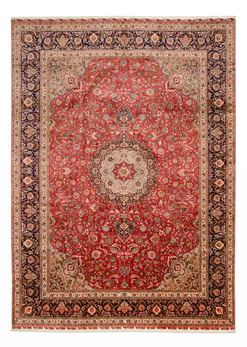 Persisk tæppe - Tabriz - Royal - 488 x 360 cm - rød