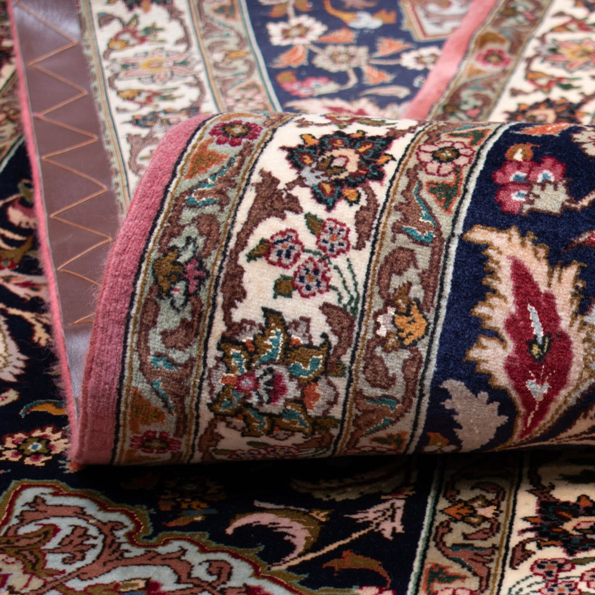 Persisk tæppe - Tabriz - Royal - 488 x 360 cm - rød