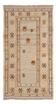 Persisk Gabbeh Tæppe 142x73cm - Perserteppich Wollteppich
