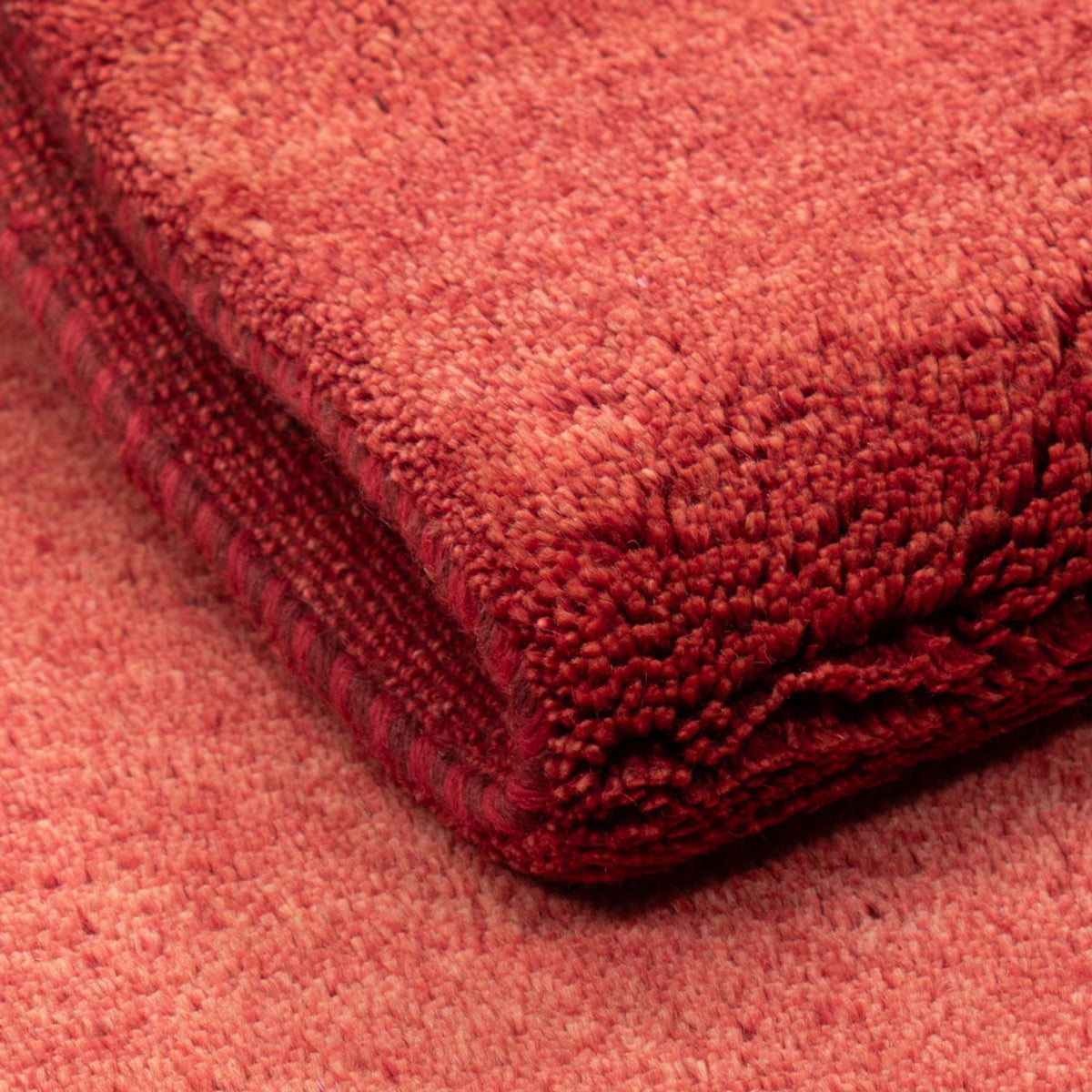 Gabbeh-tæppe - Persisk - 138 x 69 cm - rød