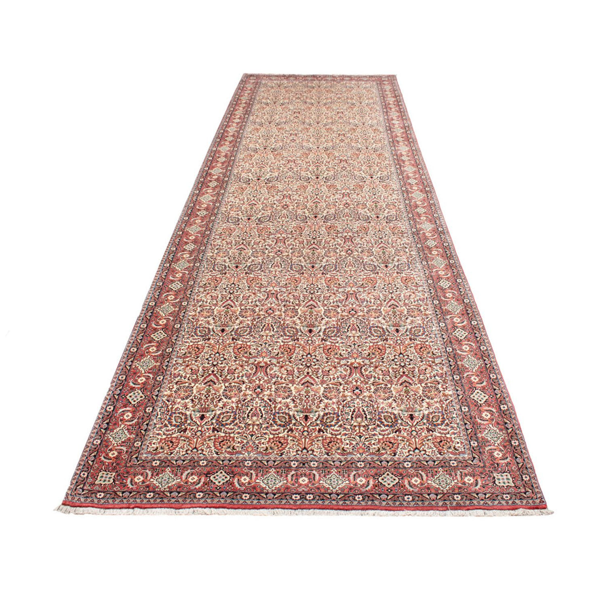 Persisk tæppe - Bijar - Royal - 683 x 204 cm - beige