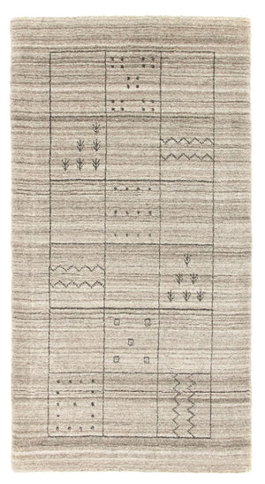 Vintage tæppe - 140 x 70 cm - beige