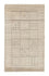 Vintage tæppe - 160 x 90 cm - beige
