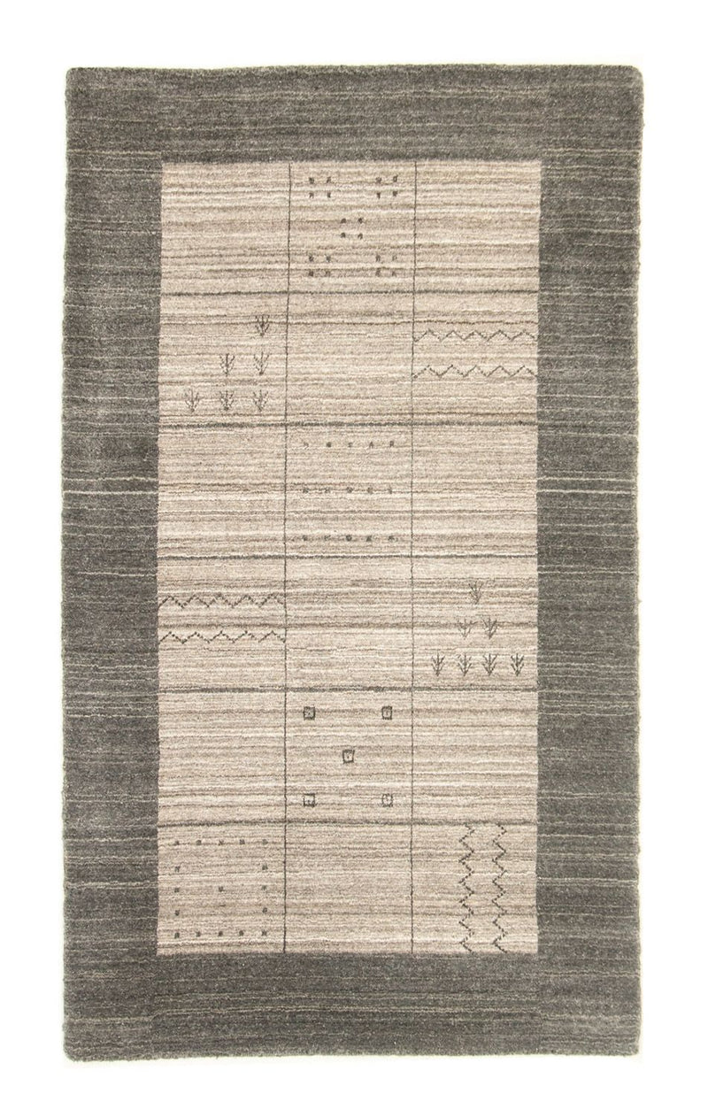 Vintage tæppe - 160 x 90 cm - grå