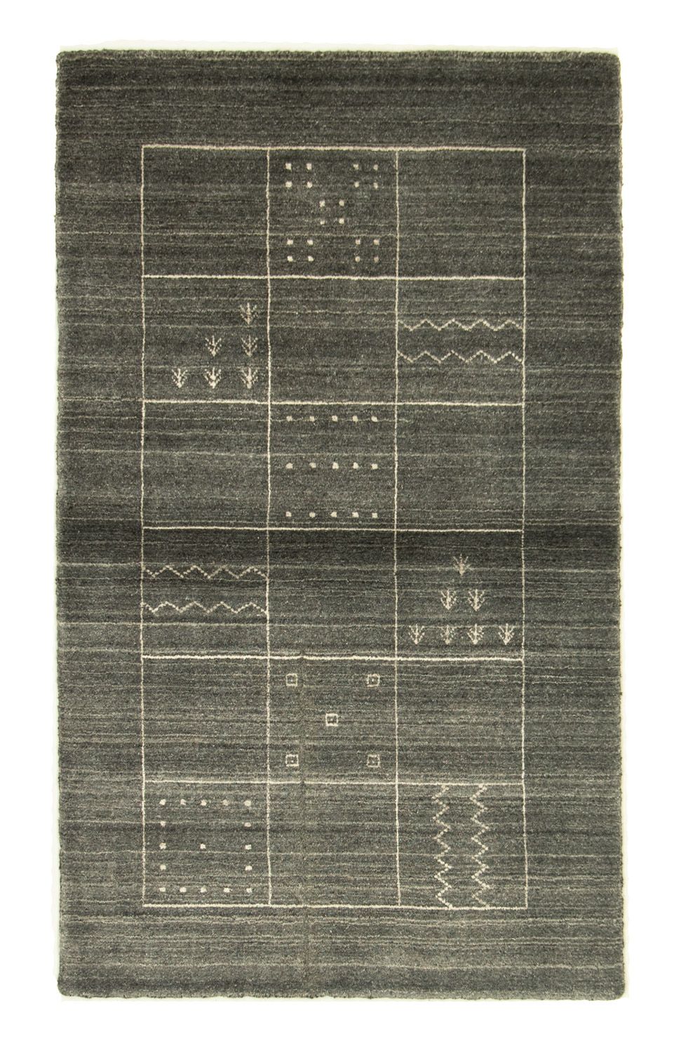 Vintage tæppe - 160 x 90 cm - mintgrøn
