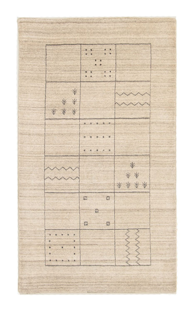 Vintage tæppe - 160 x 90 cm - beige