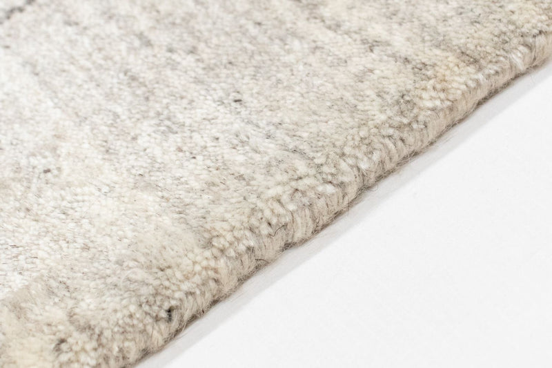 Vintage tæppe - 90 x 60 cm - sølv